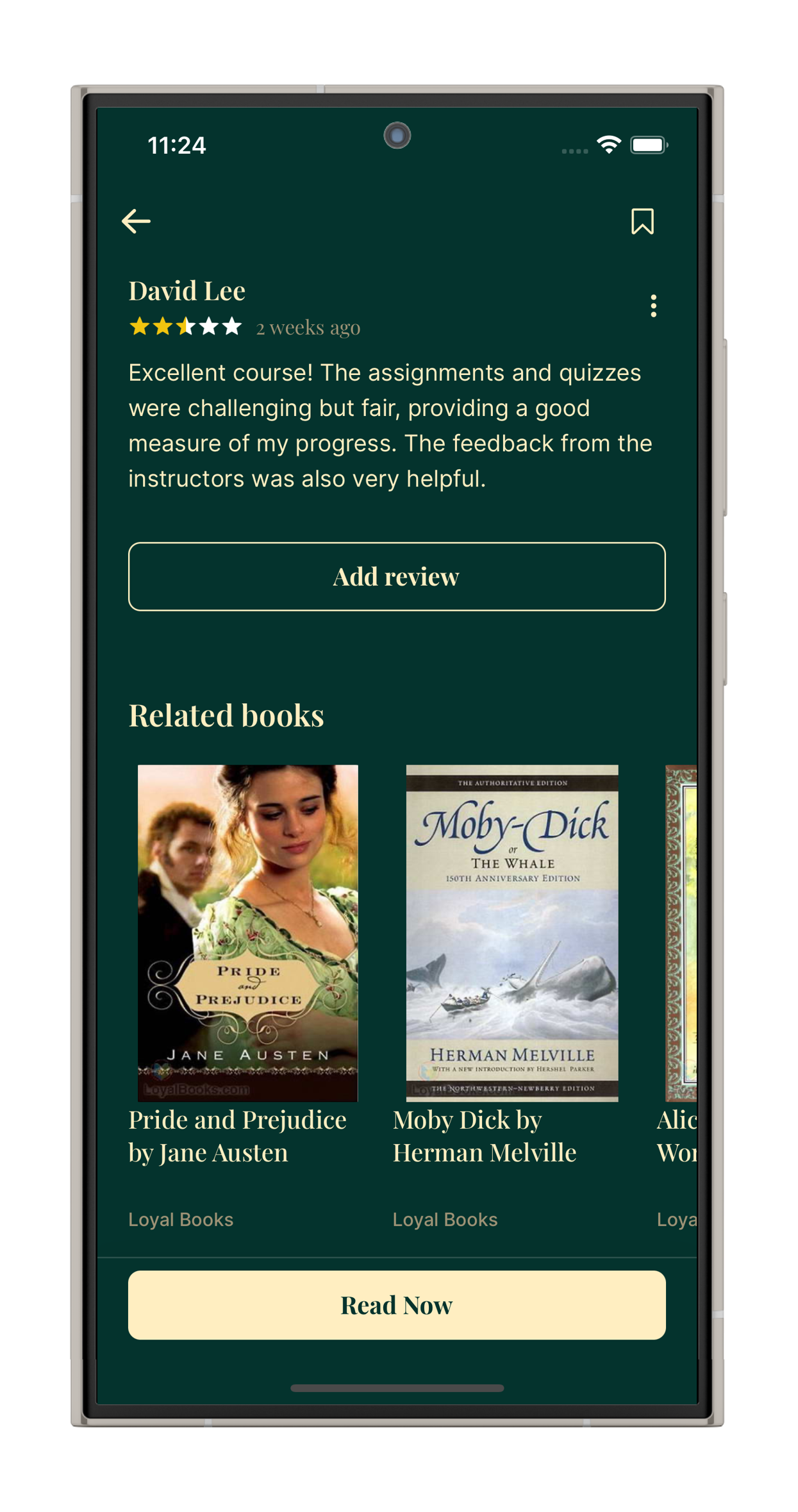 Ebooks & Audiobooks App